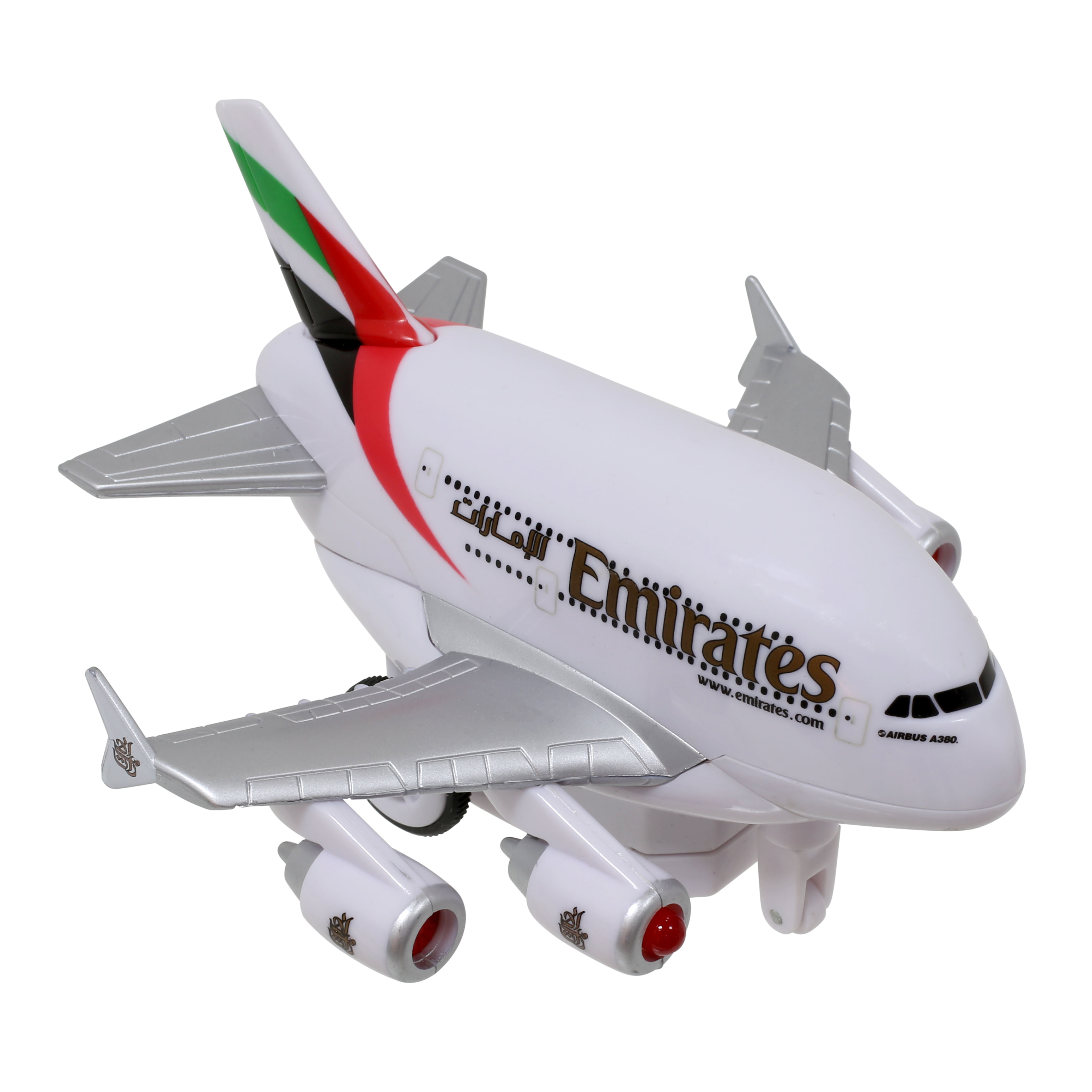 Emirates A380 Friction Aircraft with Sound and Light