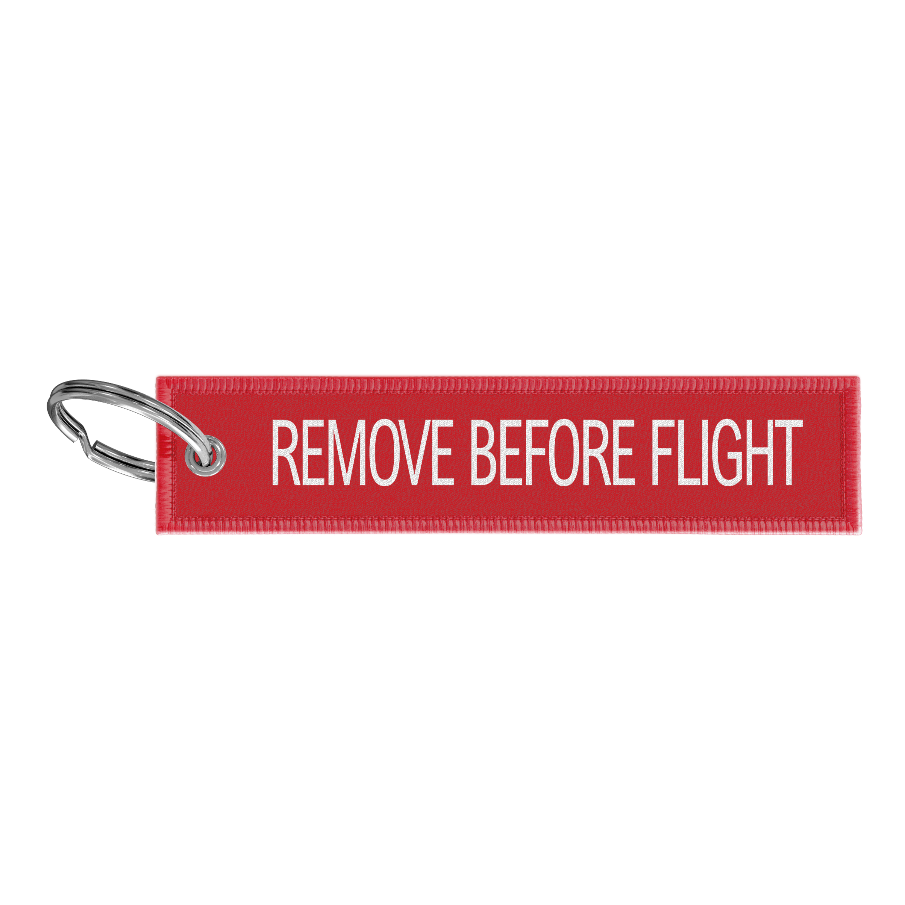 Porte-clés flamme - Air France - Remove before flight - rouge