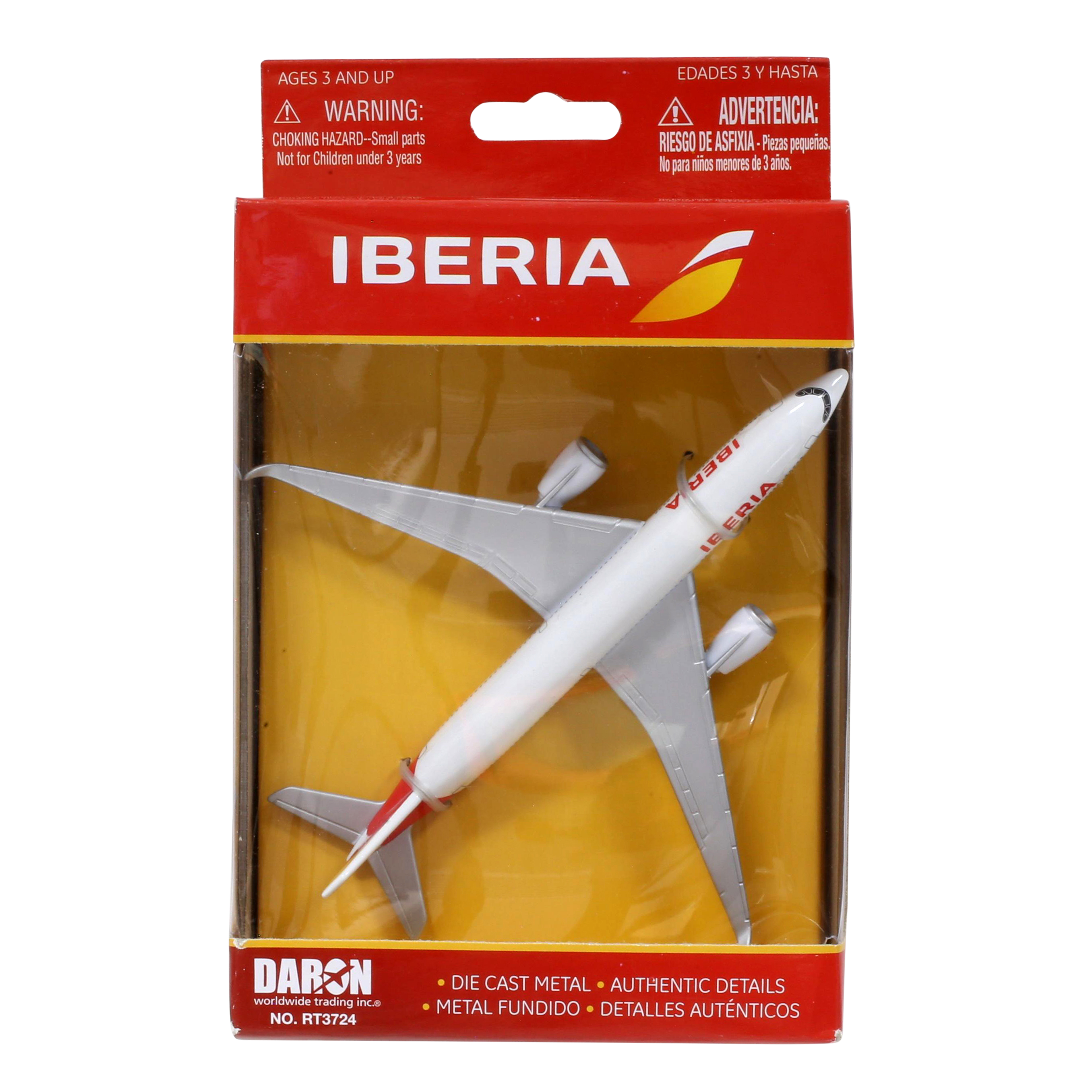 Iberia A350 toy plane