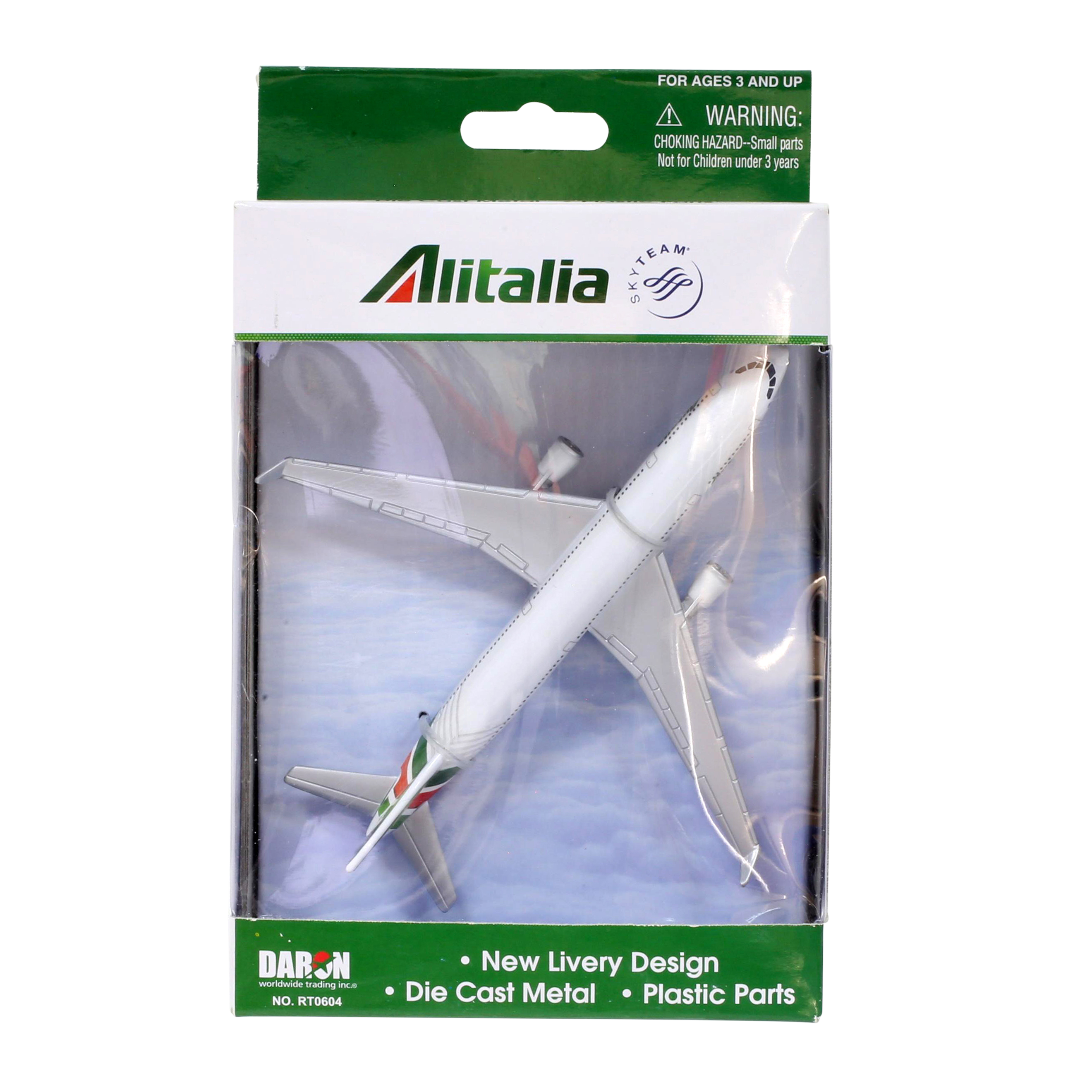 Alitalia toy plane