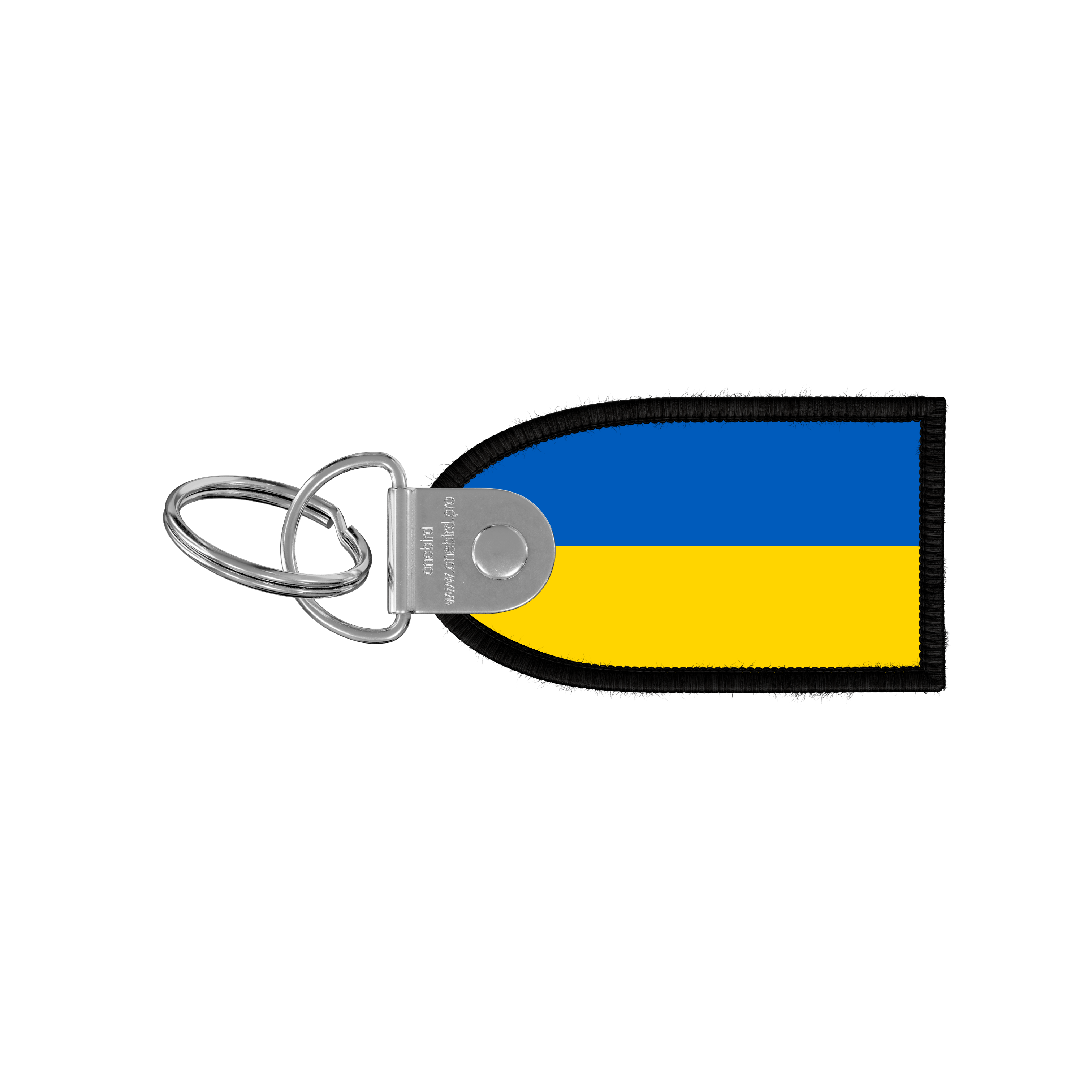 Flame key ring - Flag - Ukraine