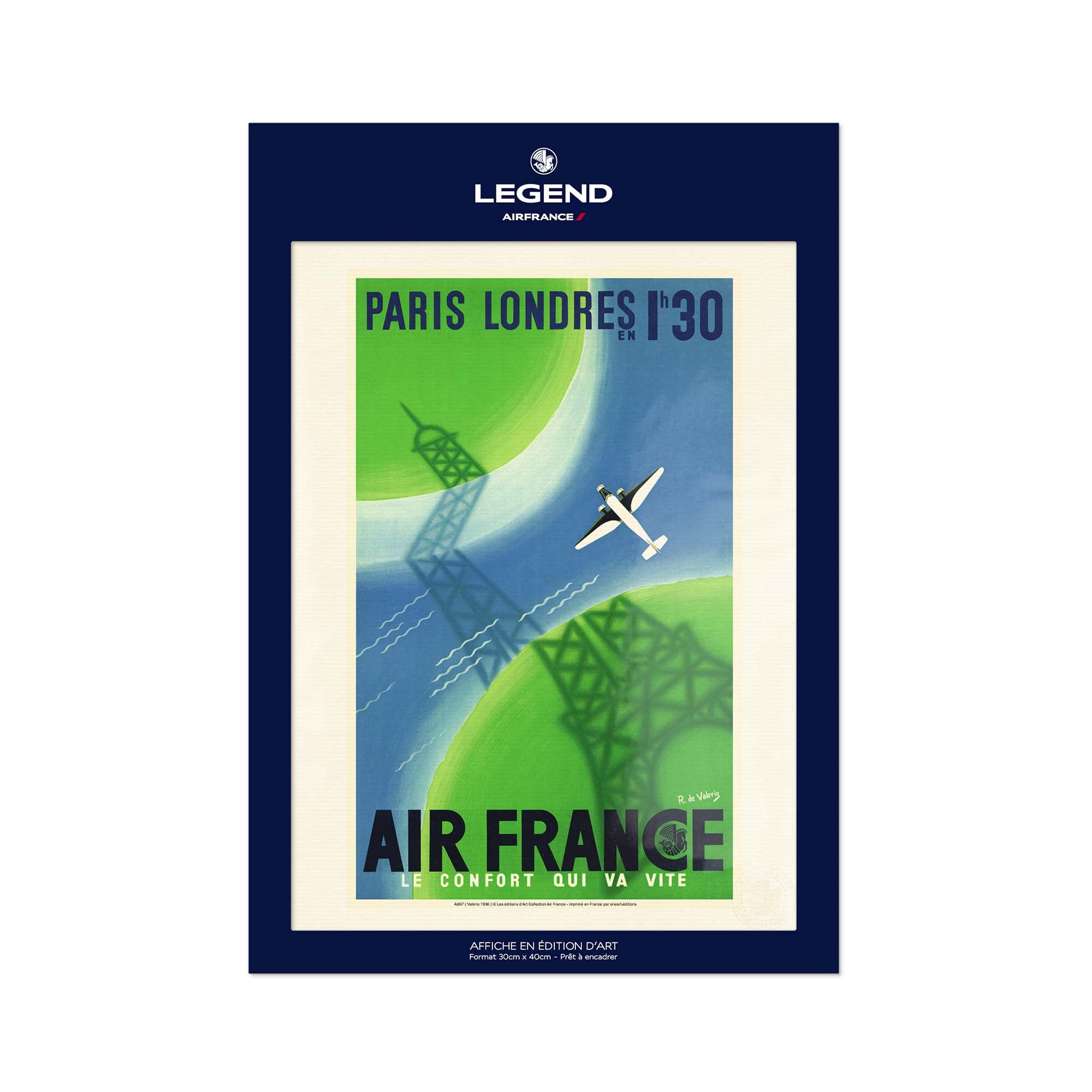 Air France Poster - Paris London