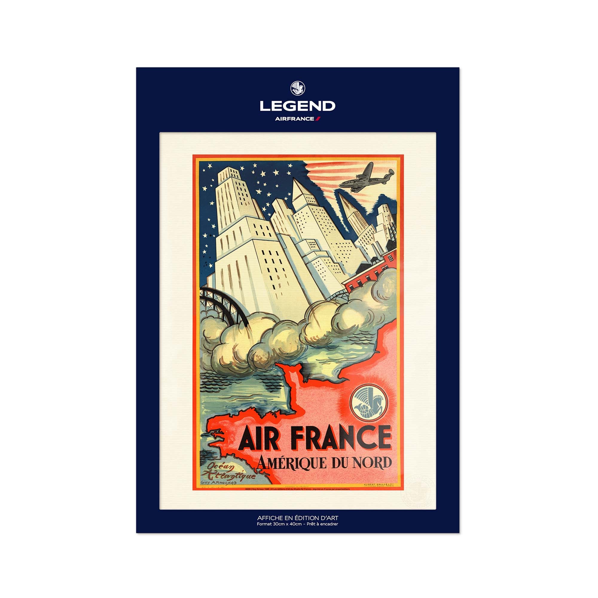 Air France Poster - North America