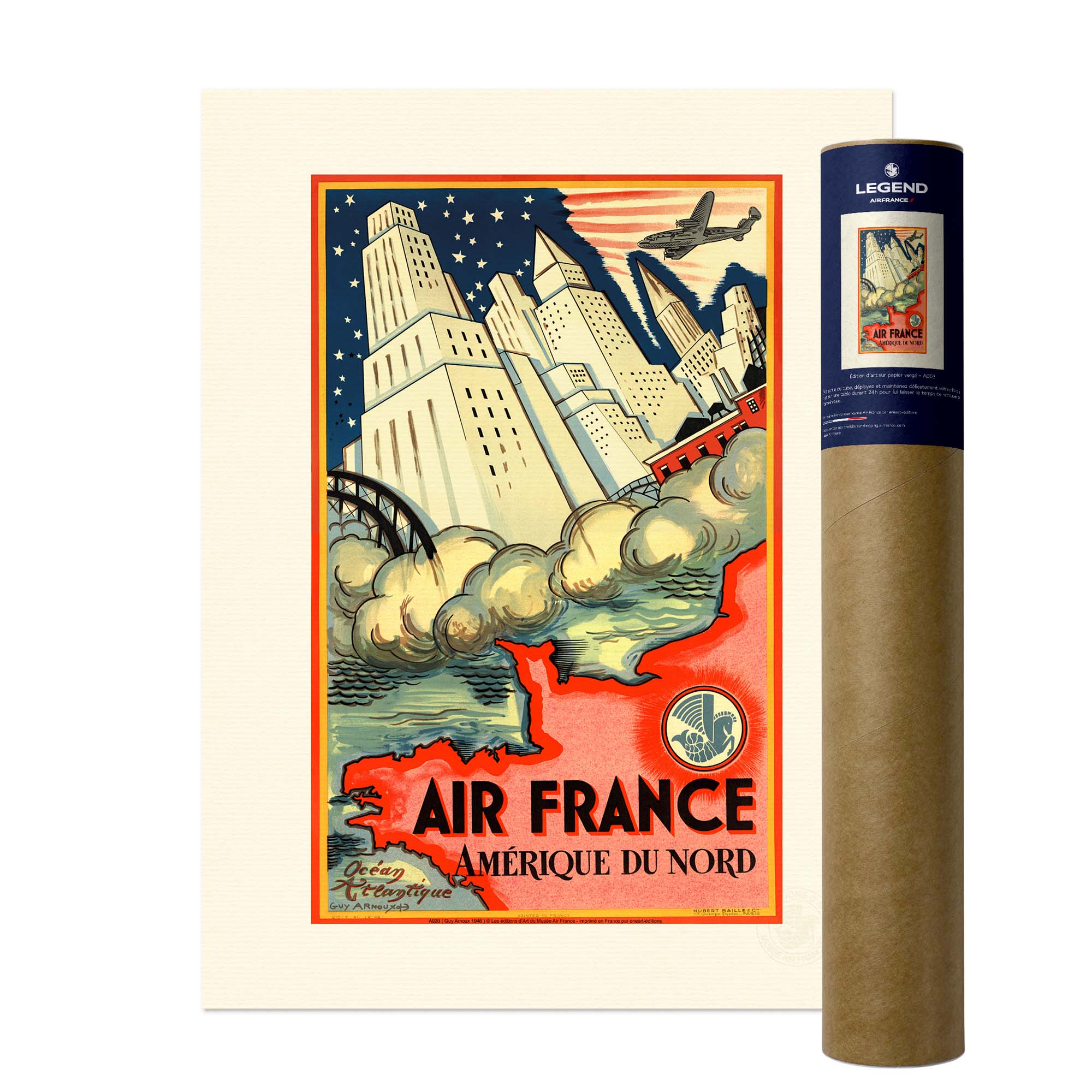 Air France Poster - North America