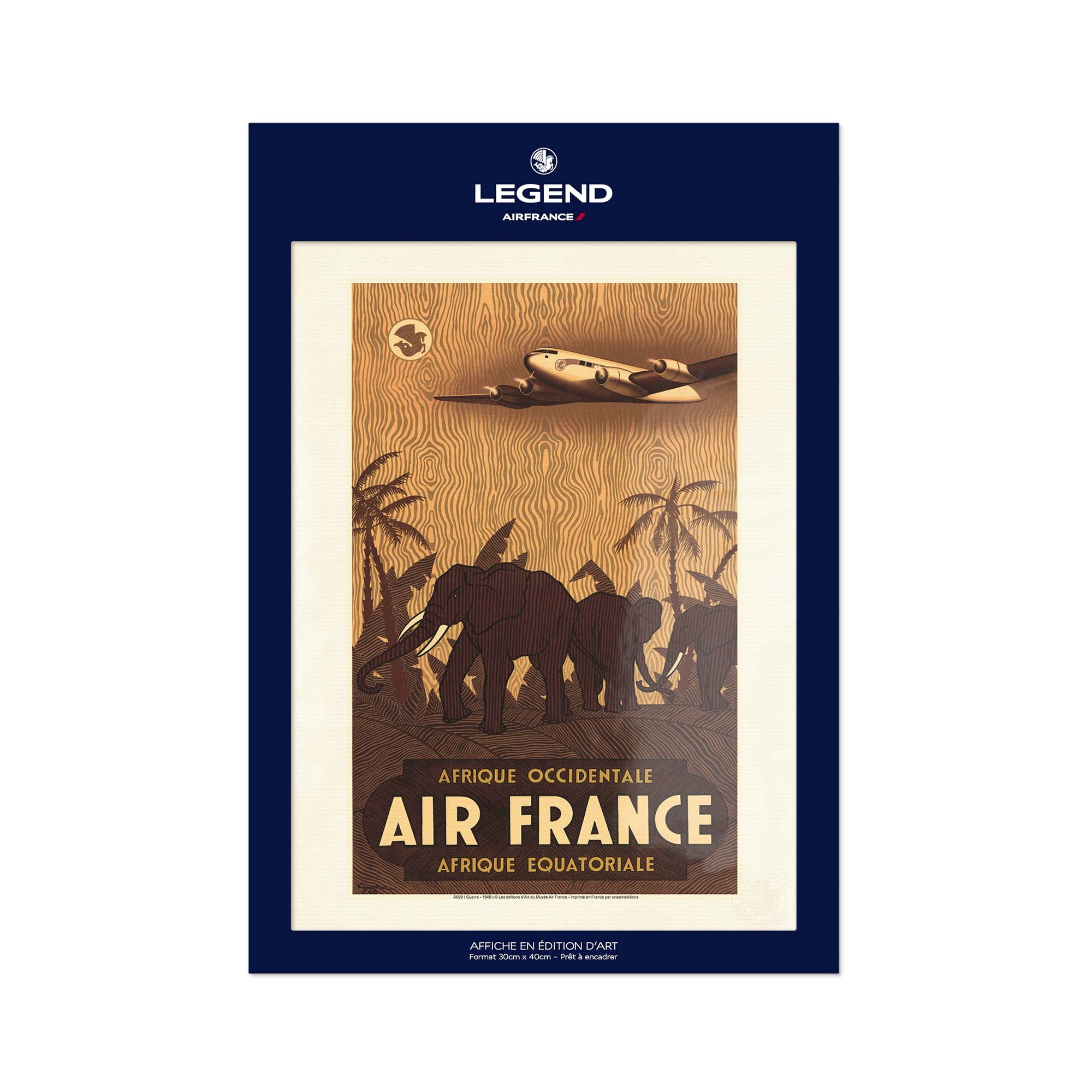 Air France Poster - West Africa / Equatorial