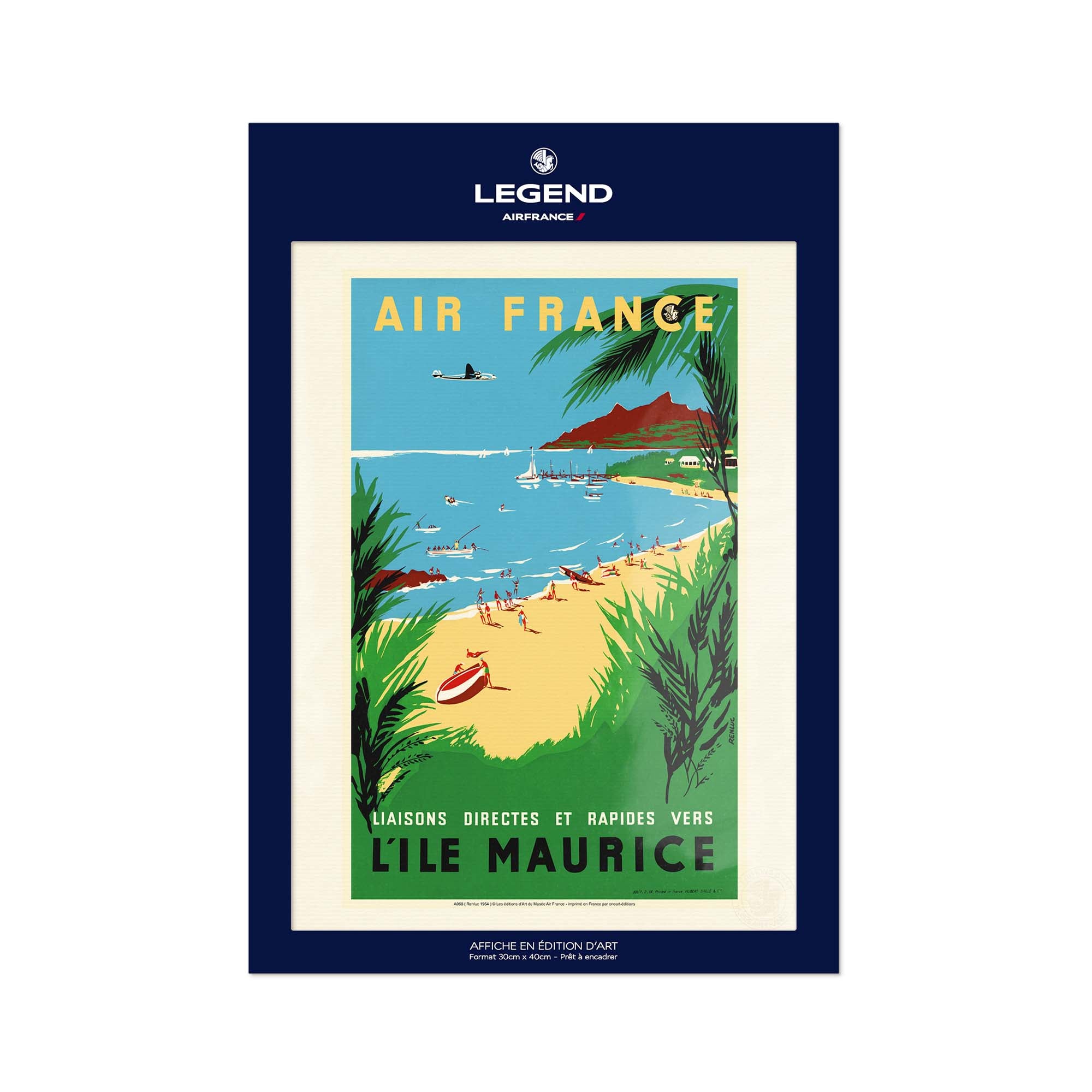 Air France Poster - Mauritius