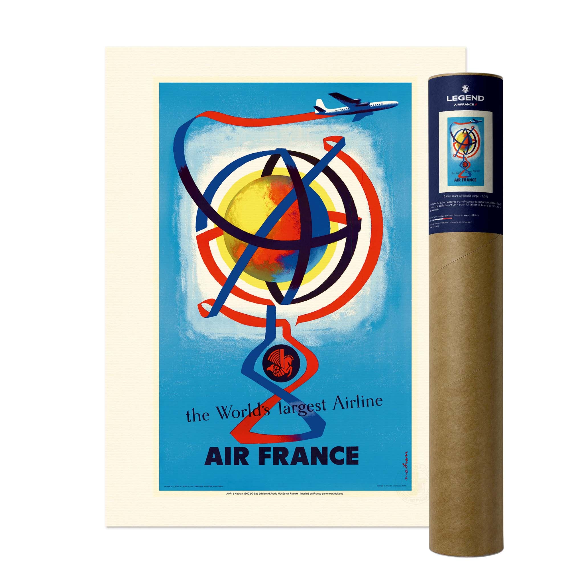 Air France poster - The World largest Airline