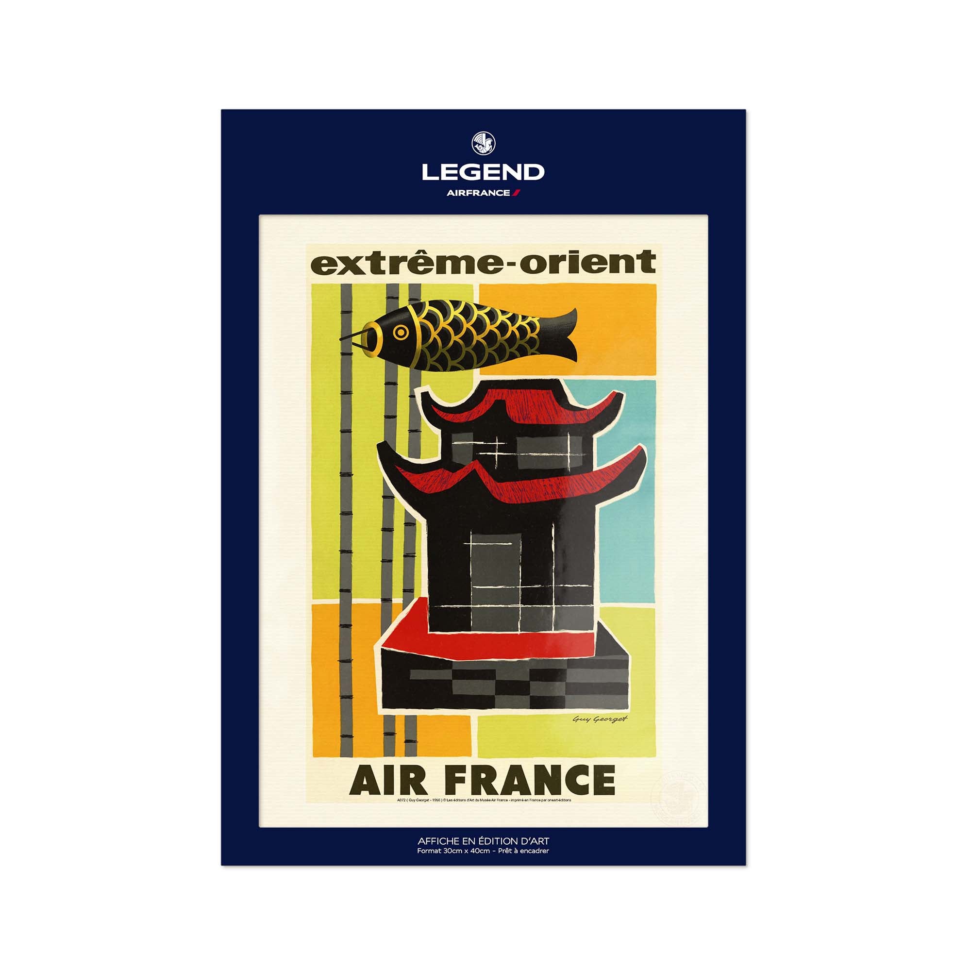 Air France Poster - Far East