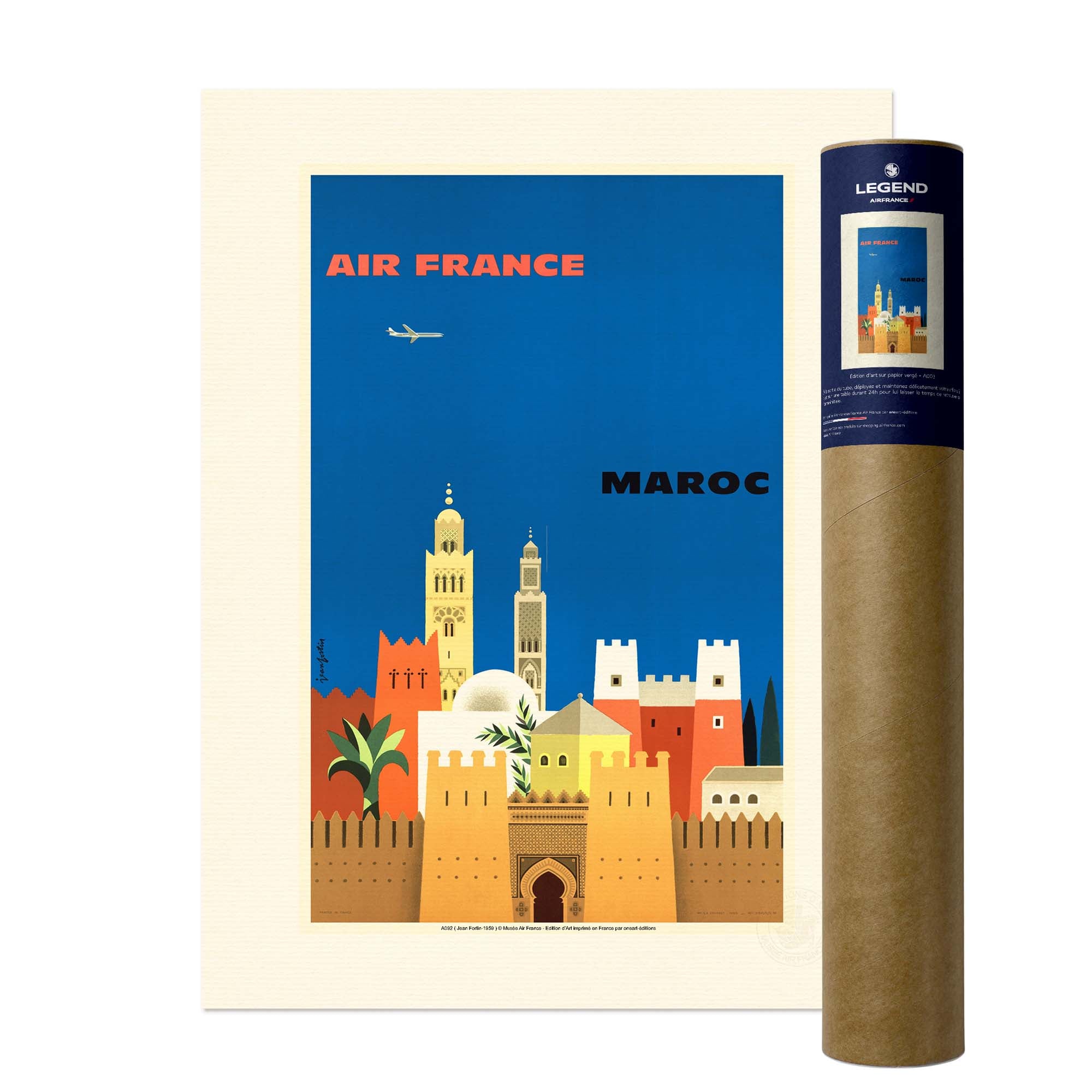 Air France poster - Morocco