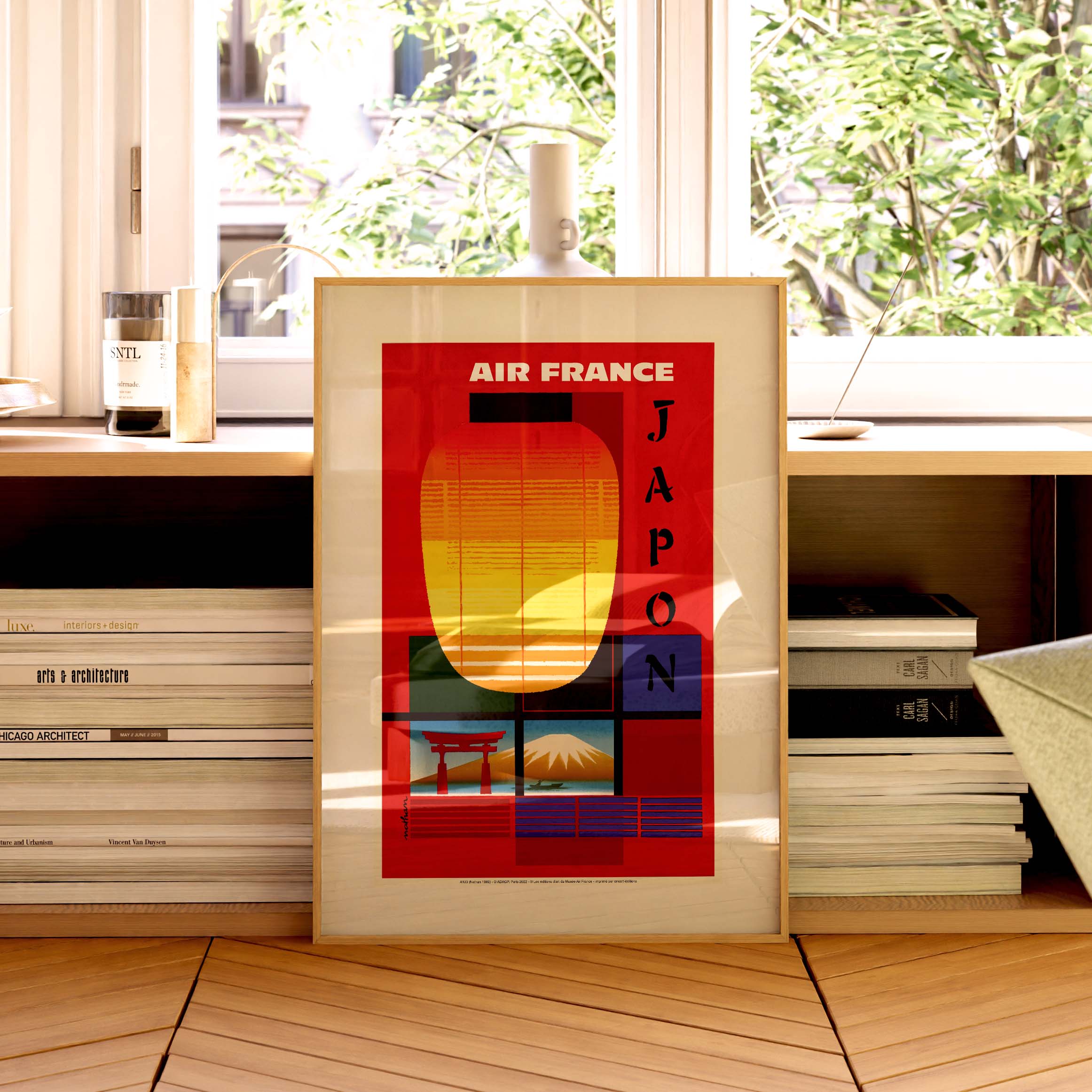 Affiche Air France - Japon