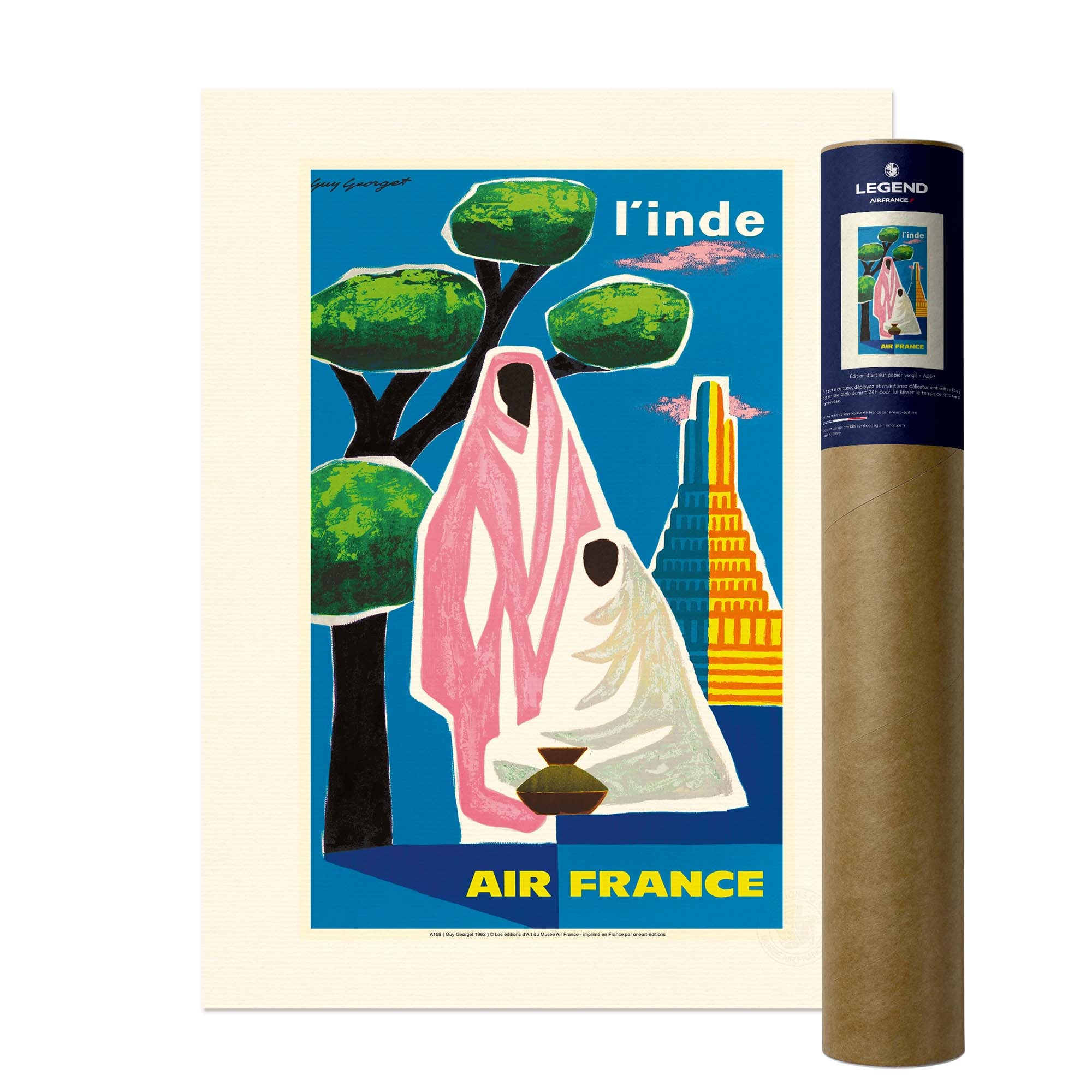 Air France - India poster