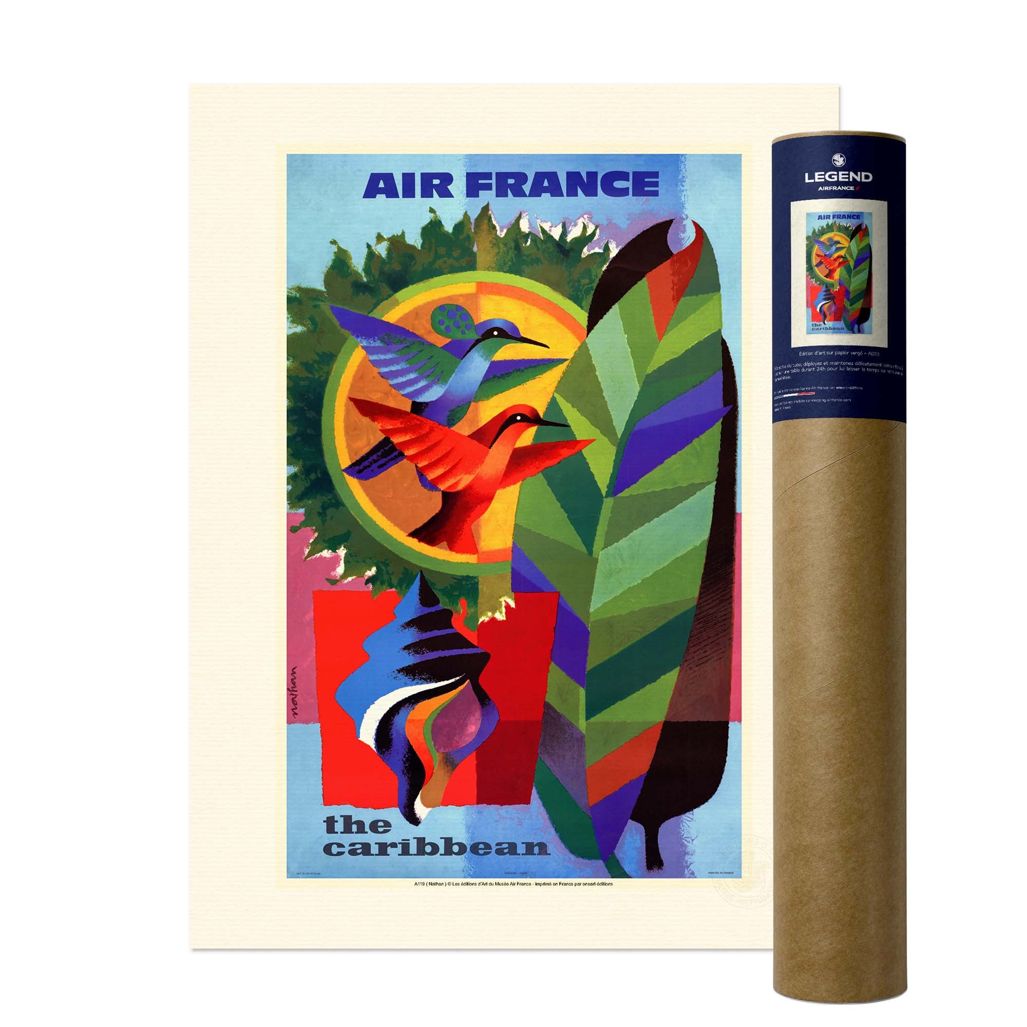 Air France Poster - The Caribbean