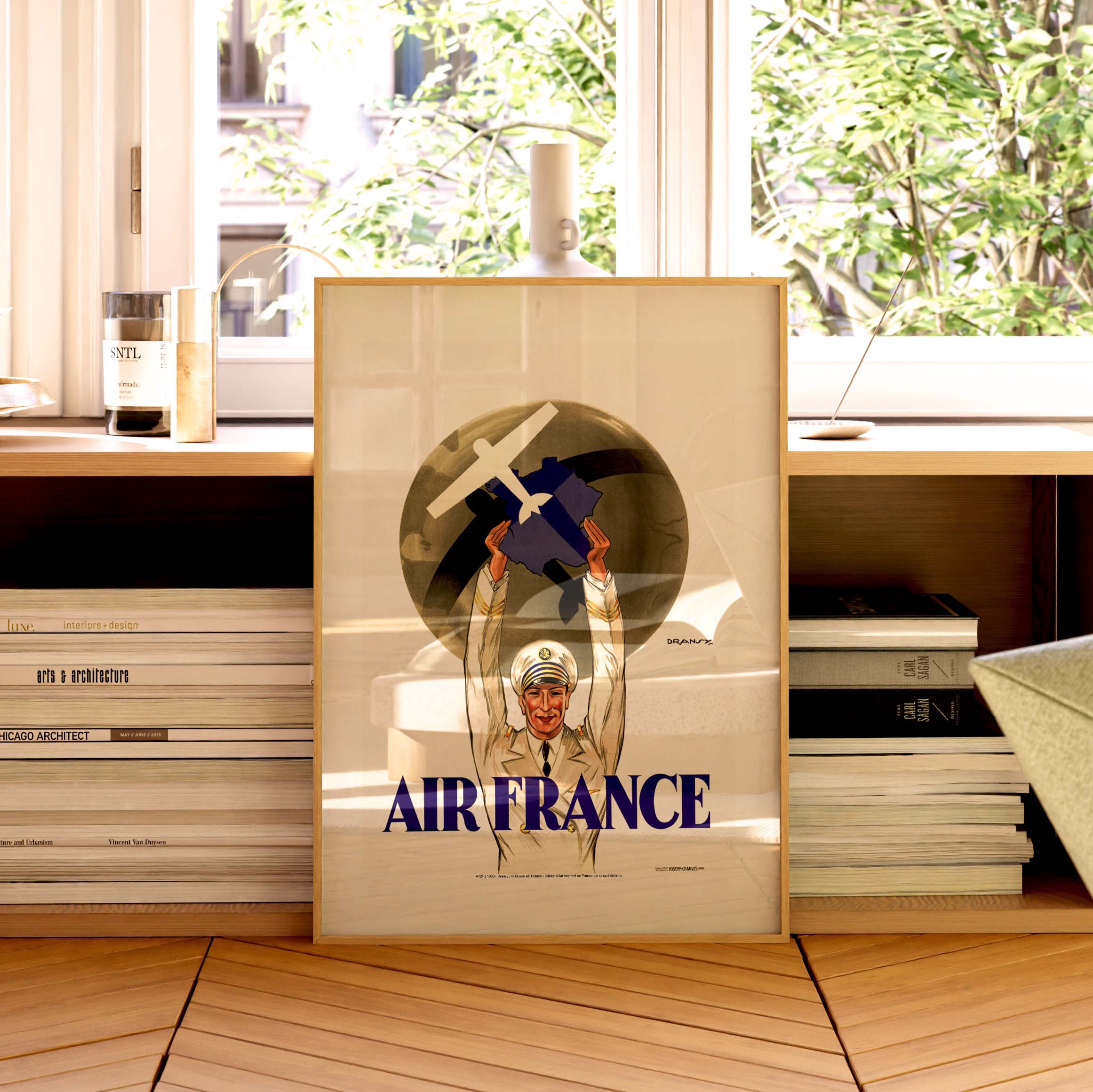 Affiche Air France - Première Affiche de la compagnie