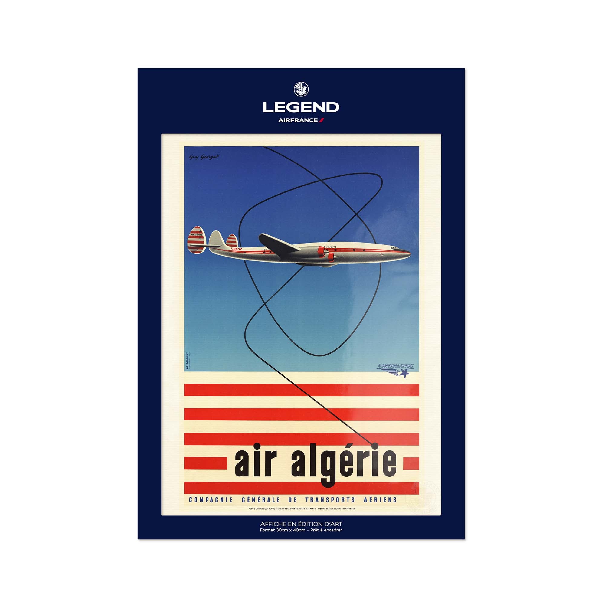 Air France - Air Algeria poster