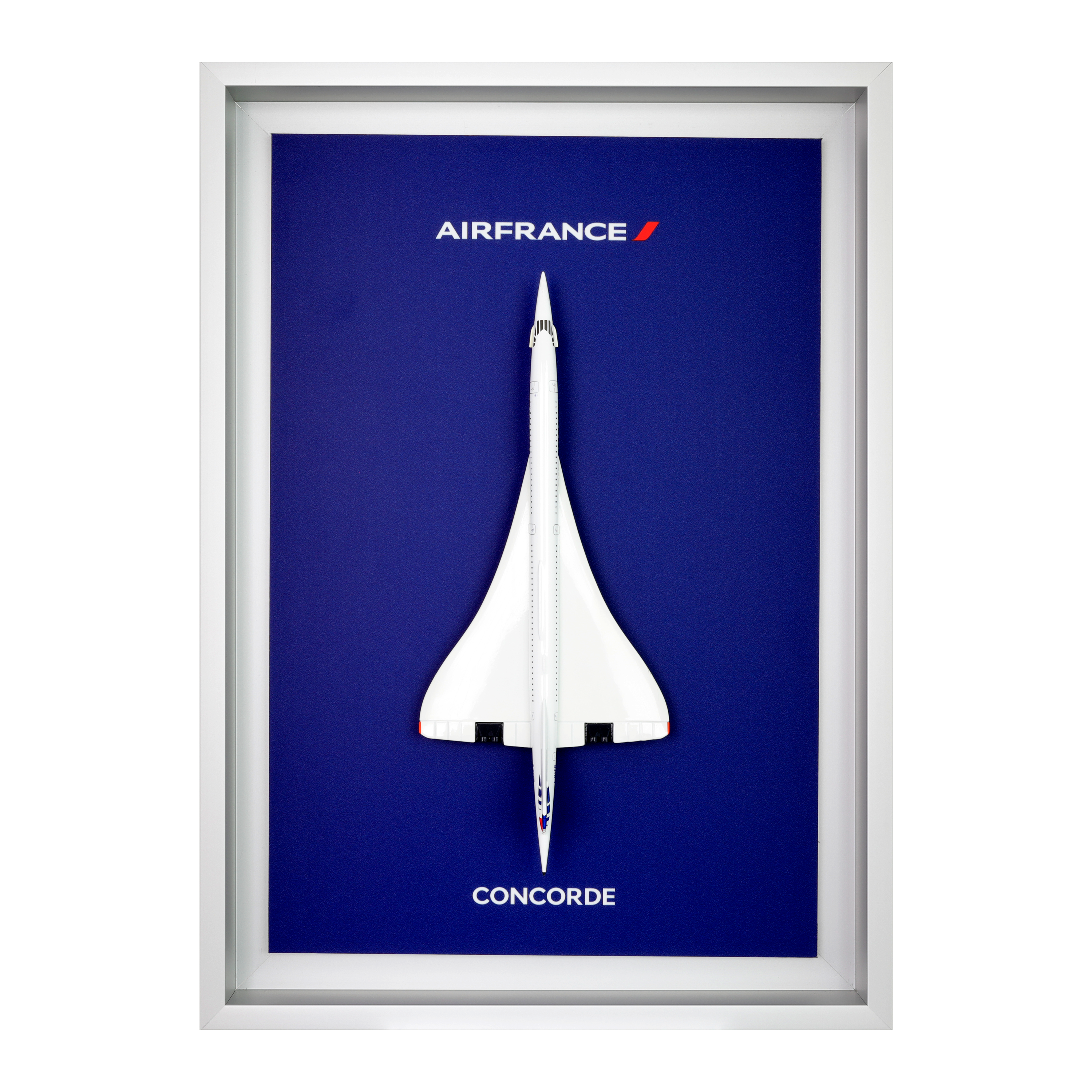 Framed model - Air France Concorde